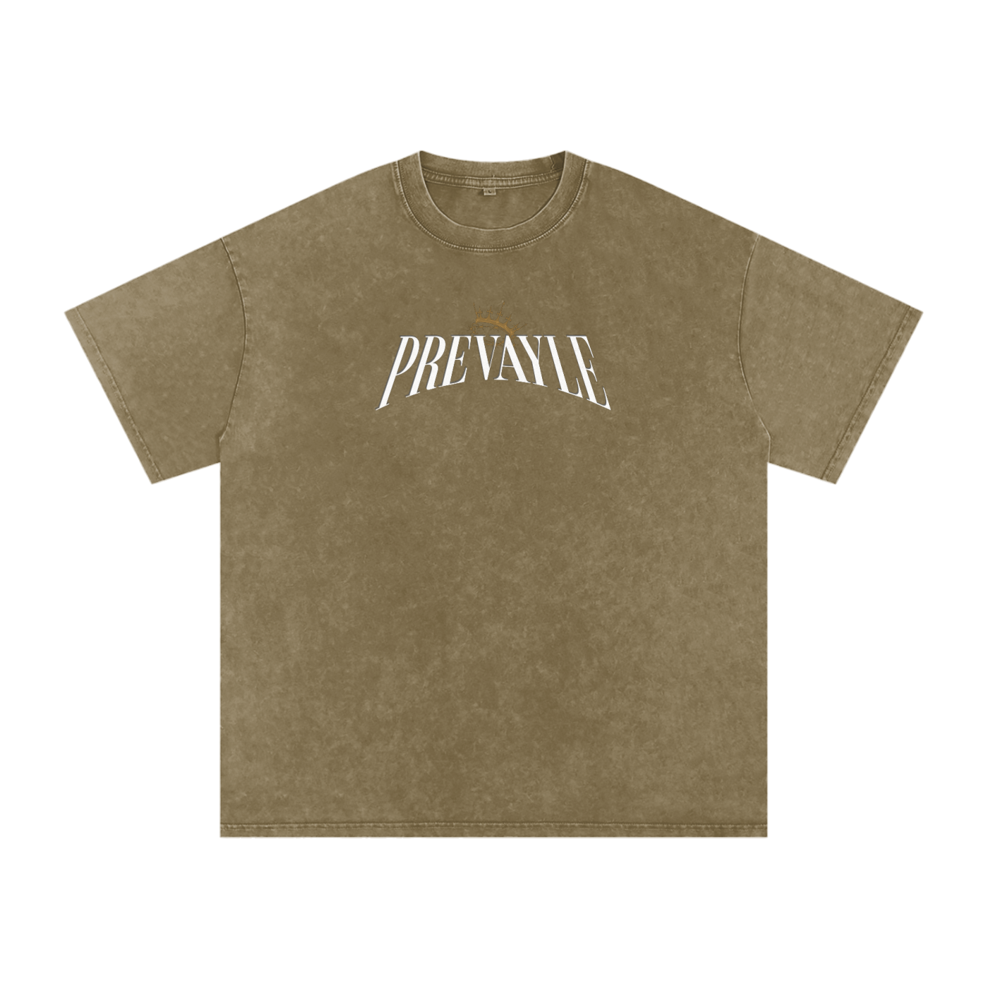 Prevayle "Trust In The Lord Forever" Unisex Acid Wash Oversize T-Shirt
