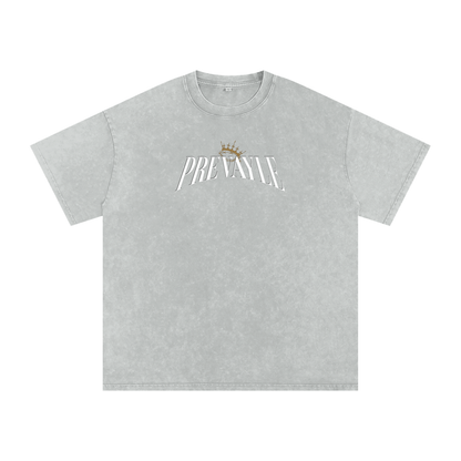 Prevayle "Trust In The Lord Forever" Unisex Acid Wash Oversize T-Shirt