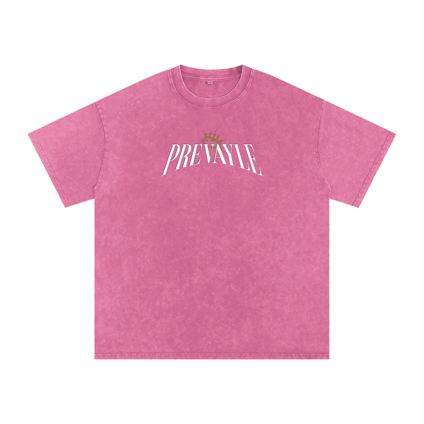 Prevayle "Trust In The Lord Forever" Unisex Acid Wash Oversize T-Shirt