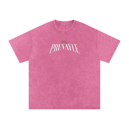 Prevayle "Trust In The Lord Forever" Unisex Acid Wash Oversize T-Shirt