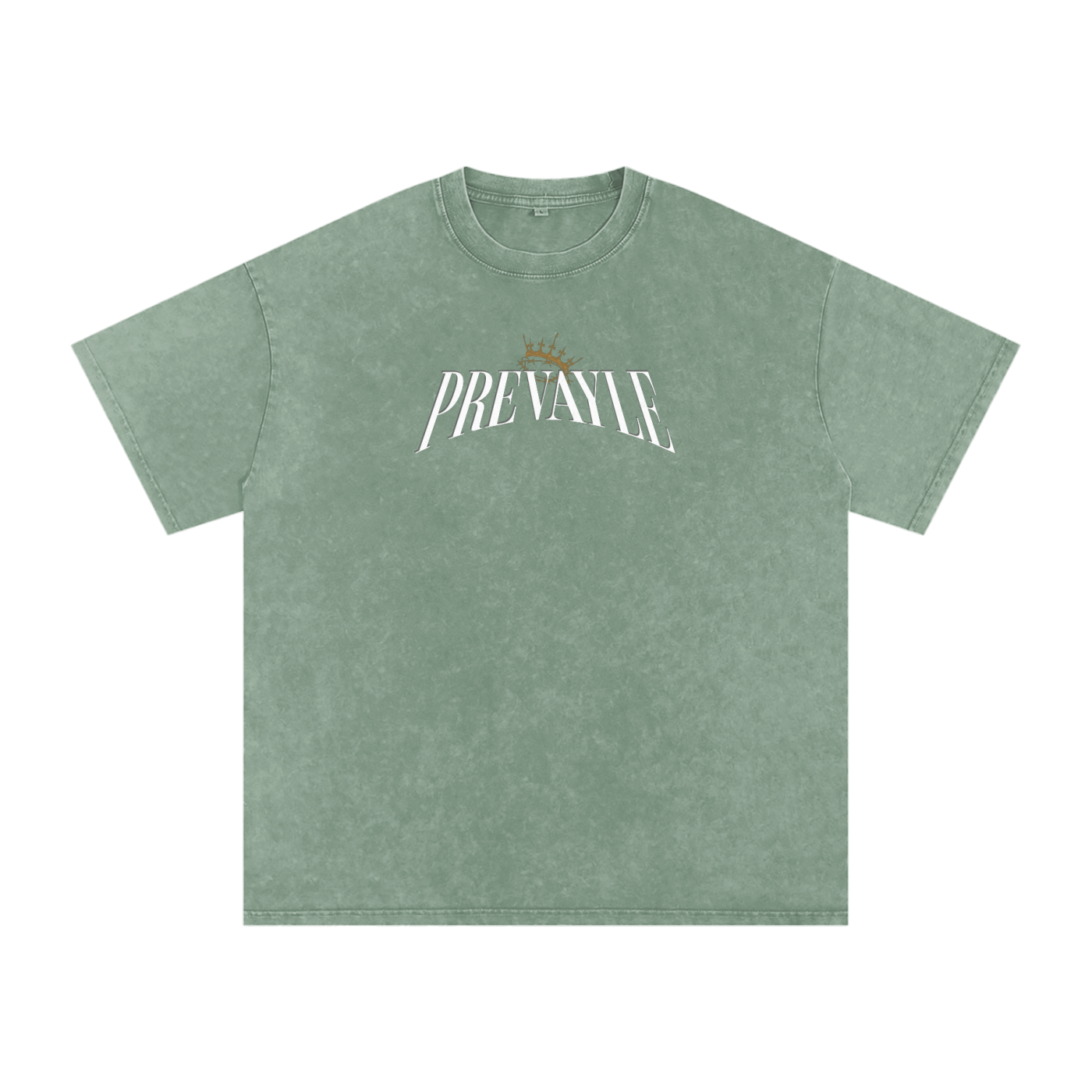 Prevayle "Trust In The Lord Forever" Unisex Acid Wash Oversize T-Shirt