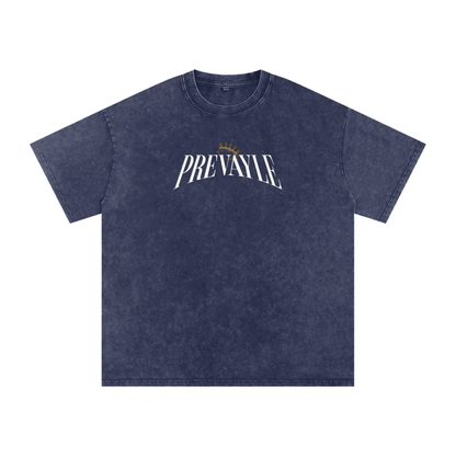 Prevayle "Trust In The Lord Forever" Unisex Acid Wash Oversize T-Shirt