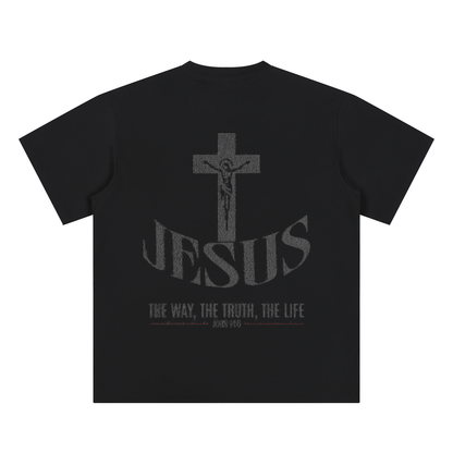 Prevayle "Jesus is King" Unisex Essential Cotton T-Shirt