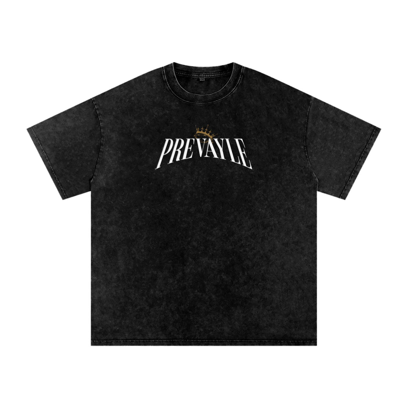 Prevayle "Trust In The Lord Forever" Unisex Acid Wash Oversize T-Shirt