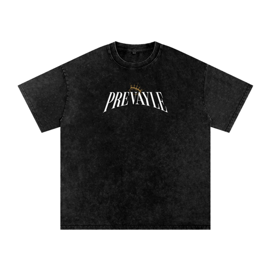 Prevayle "Trust In The Lord Forever" Unisex Acid Wash Oversize T-Shirt