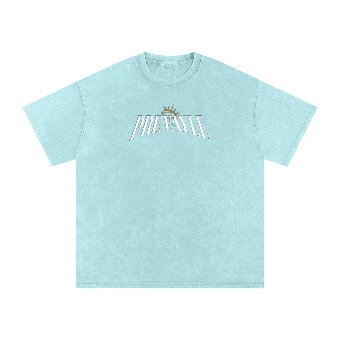Prevayle "Trust In The Lord Forever" Unisex Acid Wash Oversize T-Shirt