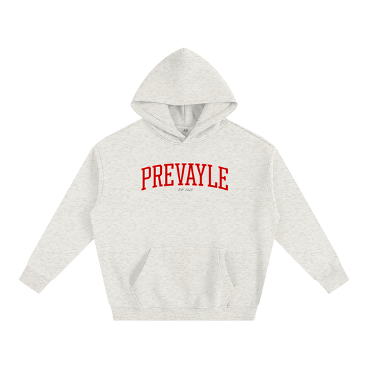 Prevayle Unisex 'Red' Oversize Fleeced Hoodie