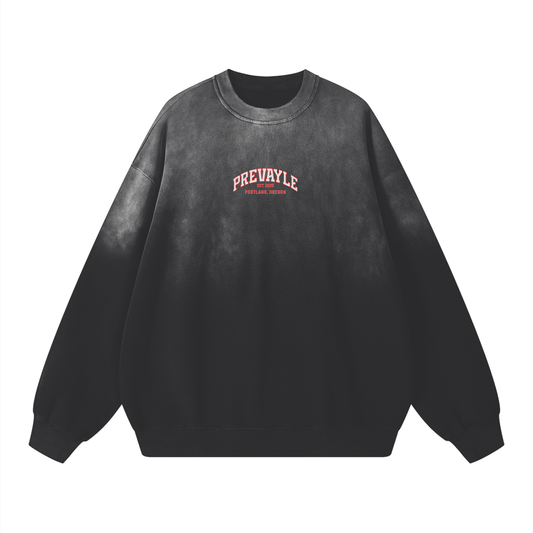 Prevayle Unisex Pure Cotton Wash Drop-Shoulder Sweatshirt