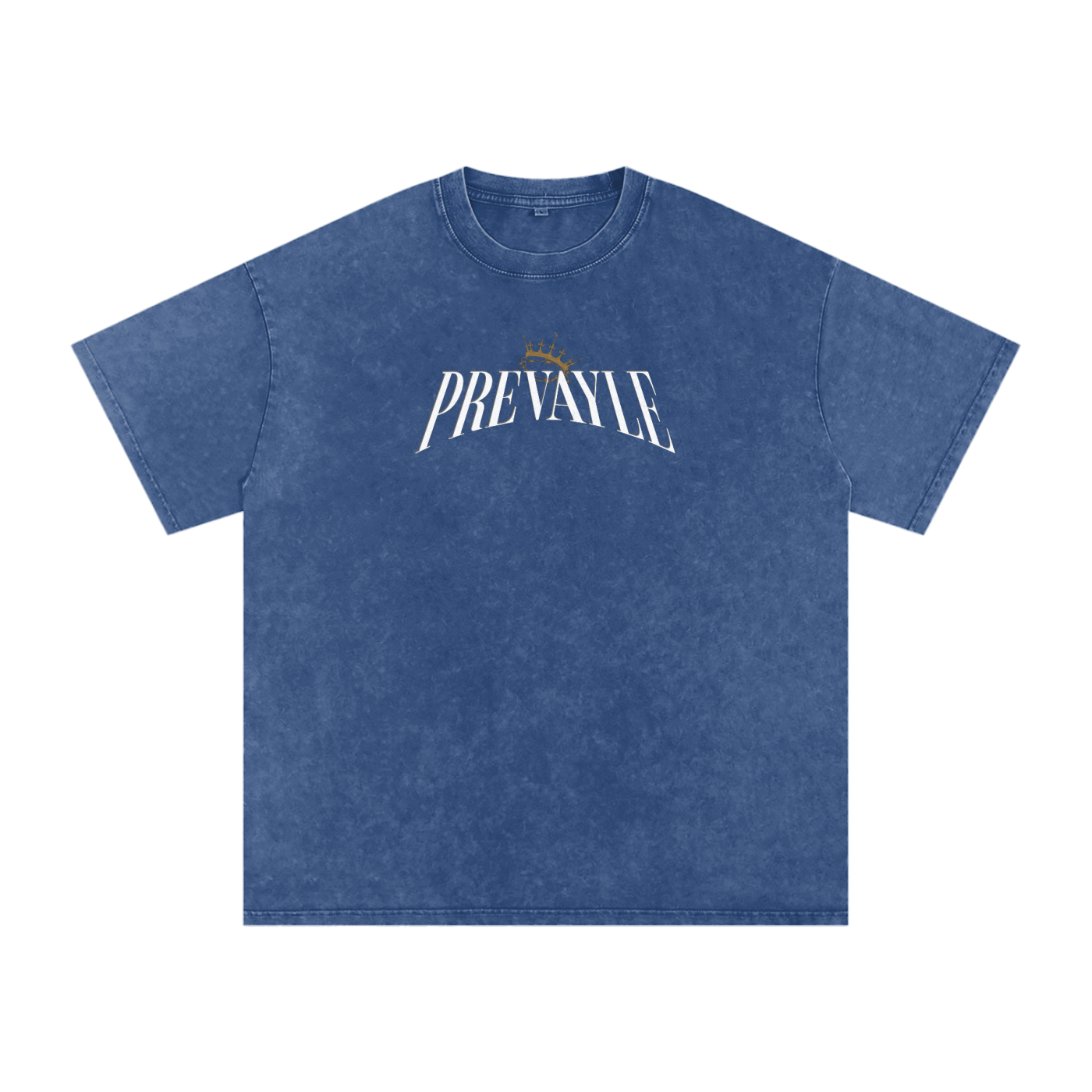 Prevayle "Trust In The Lord Forever" Unisex Acid Wash Oversize T-Shirt