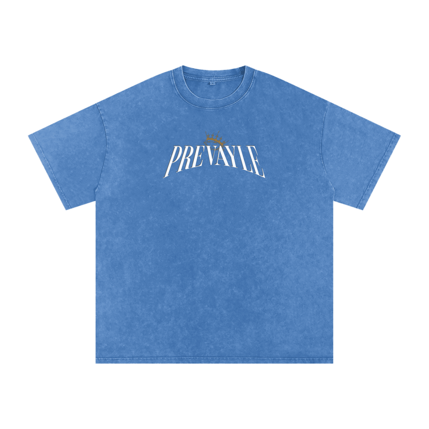 Prevayle "Trust In The Lord Forever" Unisex Acid Wash Oversize T-Shirt