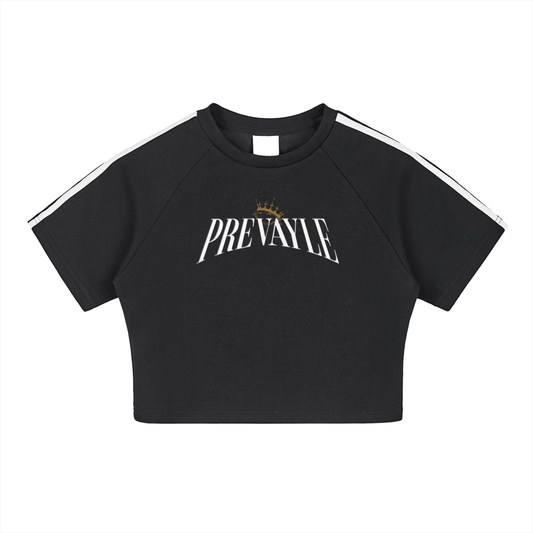 Prevayle Taped Cooling Performance Crop Top